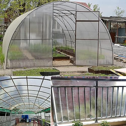 Láminas transparentes para techos de 3.3x23 pies con protección UV 4