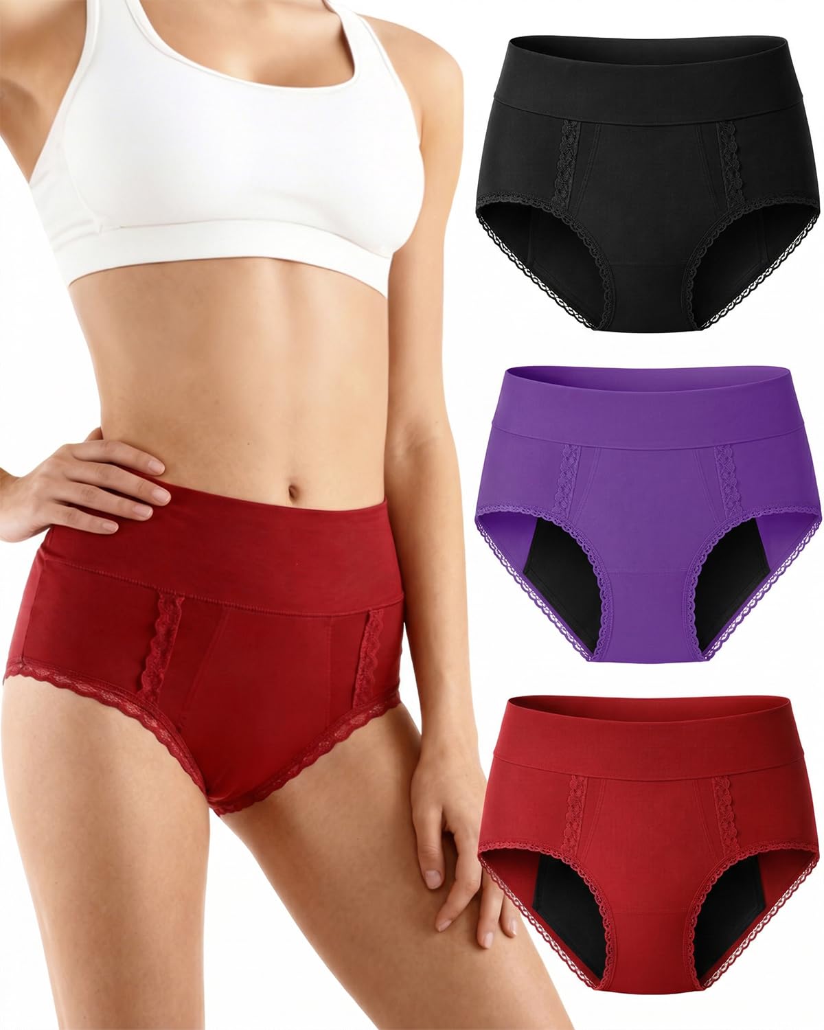 Jade Butterfly Leakproof Underwear
