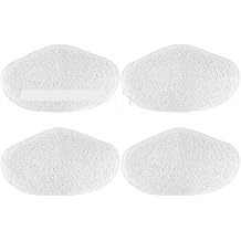 Compatible for Polti Kit,Compatible for Vaporetto,PAEU0332 Steam Vacuum Cleaner Replacement Microfibre Mop Rags Spare Parts4pcs