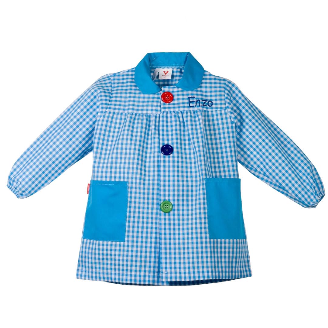 KLOTTZ Babi Colegio con Nombre Bordado Personalizable.