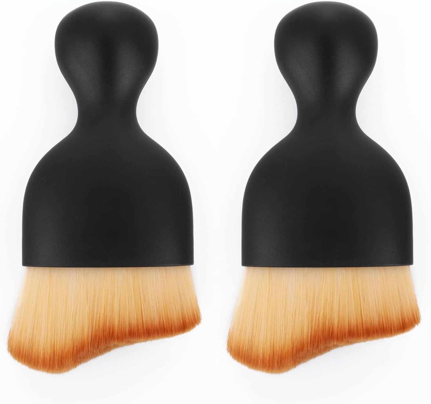 2pcs Car Interior Detailing Brush for ENAULT CLIO IV HATCHBACK 2012-2020, Air Vent Duster Nanofibre Bristles Soft Scratch Free Cleaning Tool