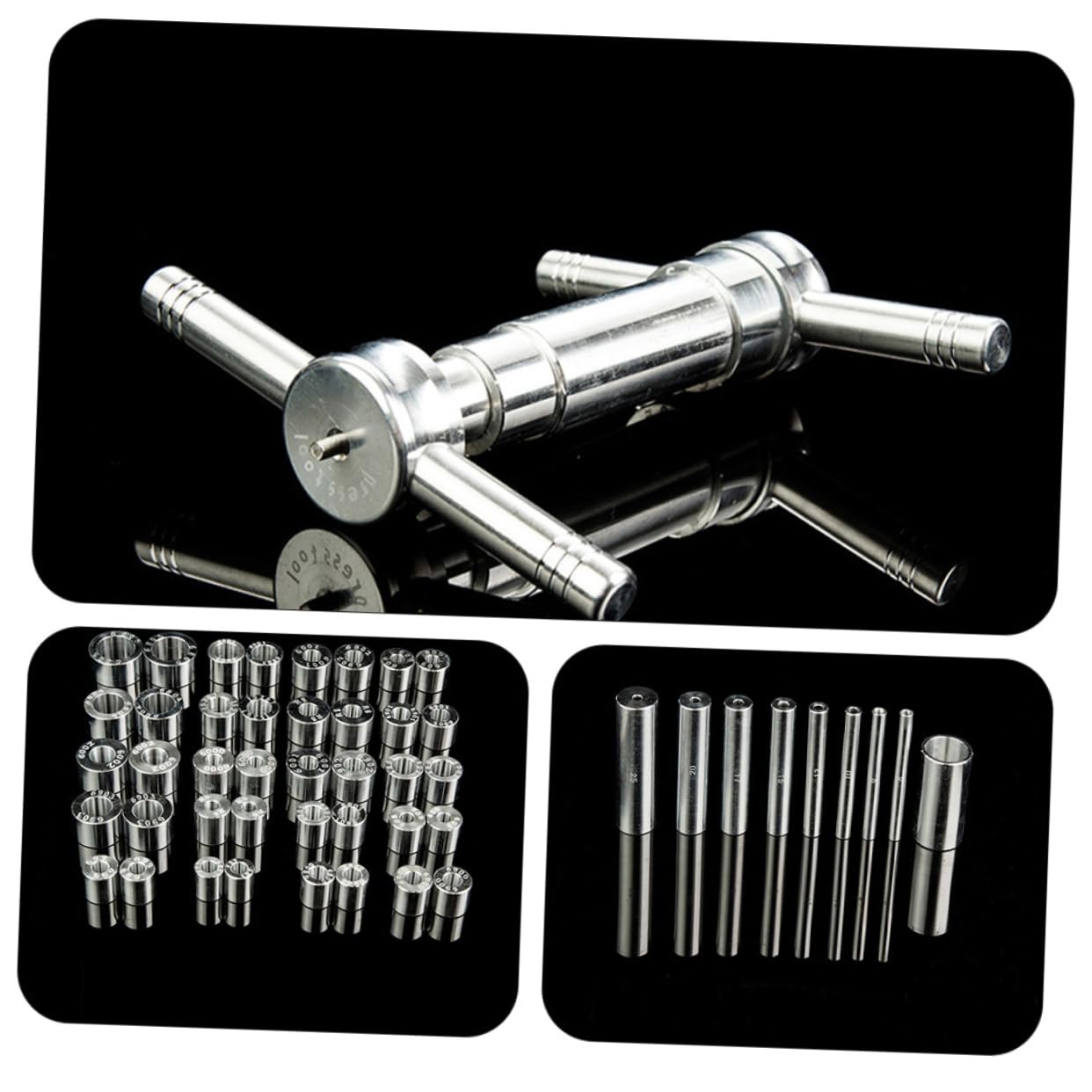 Kit D'installation de Roulements de Vélo 1 Set en Alliage D'aluminium Cnc