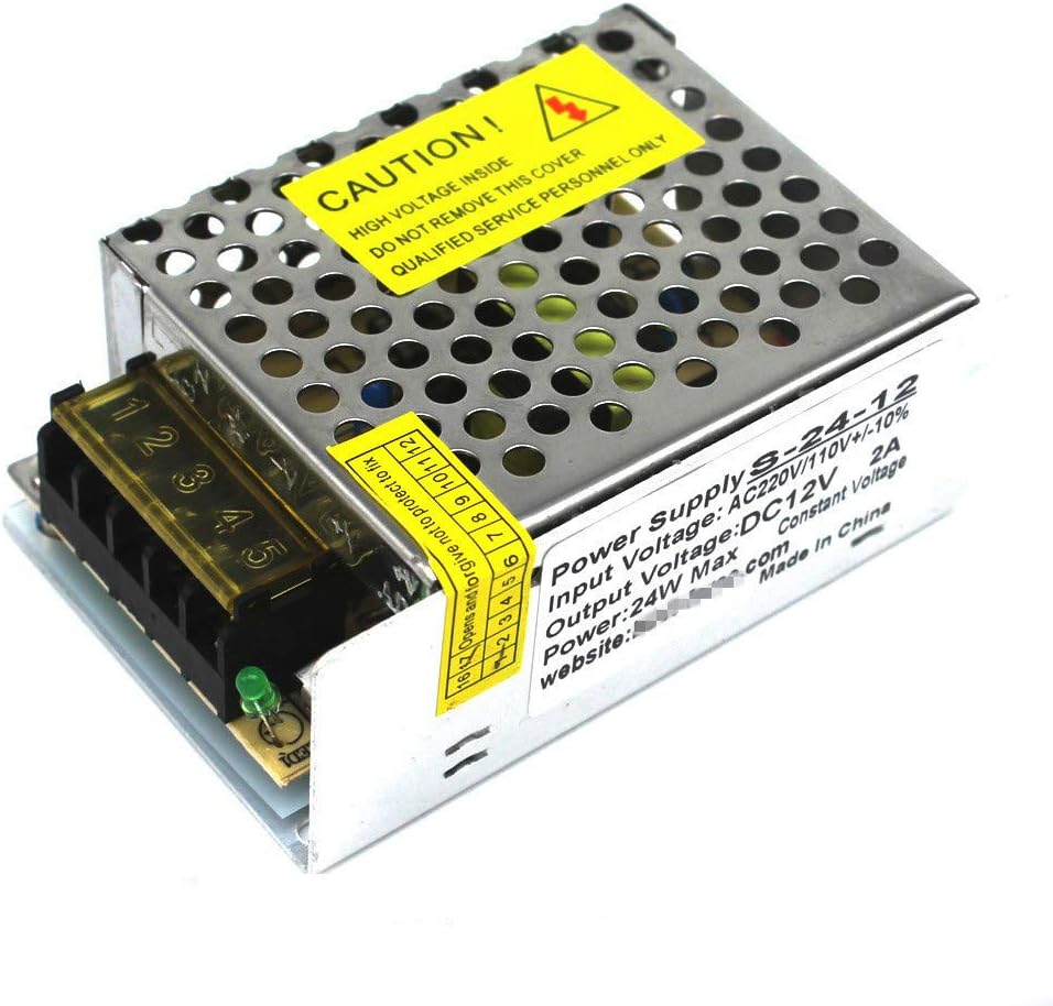 12V 24W 2A LED Driver Switching Power Supply Monitoring power supply Industrial Power Transformer 100-240VAC-DC12V