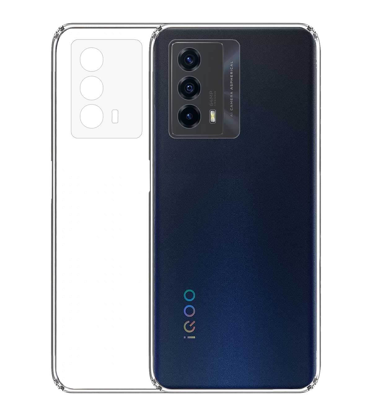AA19 Transparent Soft Silicon Back Cover for IQOO Z5 5G (Transparent Ultra Clear Case | Slim & Protective Design | Camera Protection) (B0BPRB5D7Z) Amazon Price History, Amazon Price Tracker