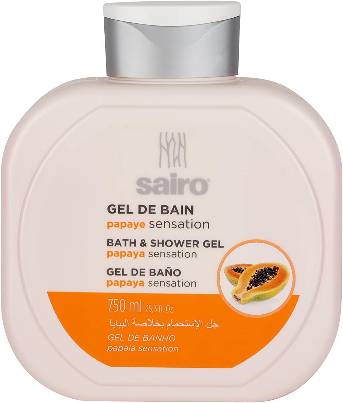 SAIRO SHOWER GEL PAPAYA 750ML