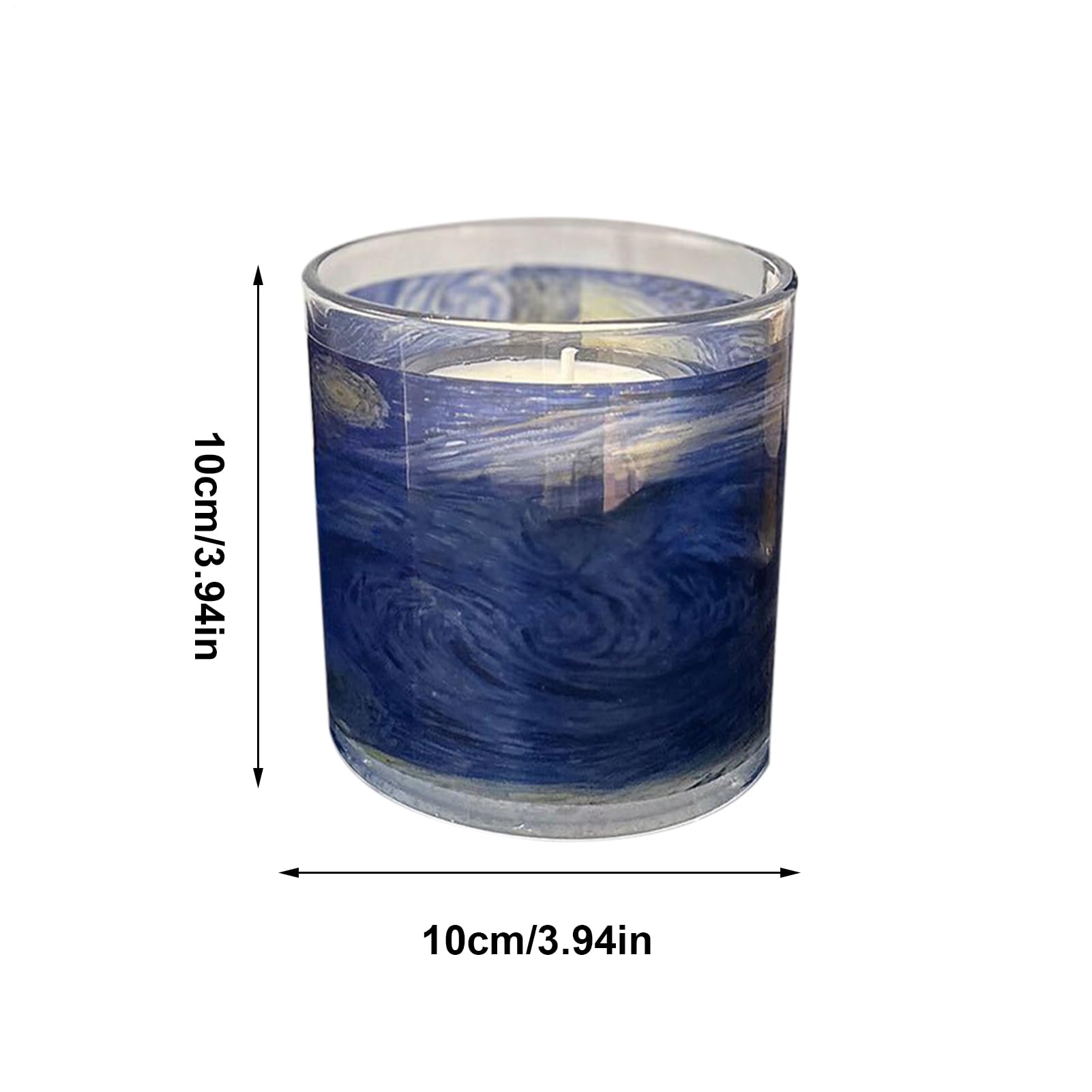 Velas De Baño Decoración Natural Relajante Artística Cielo Estrellado