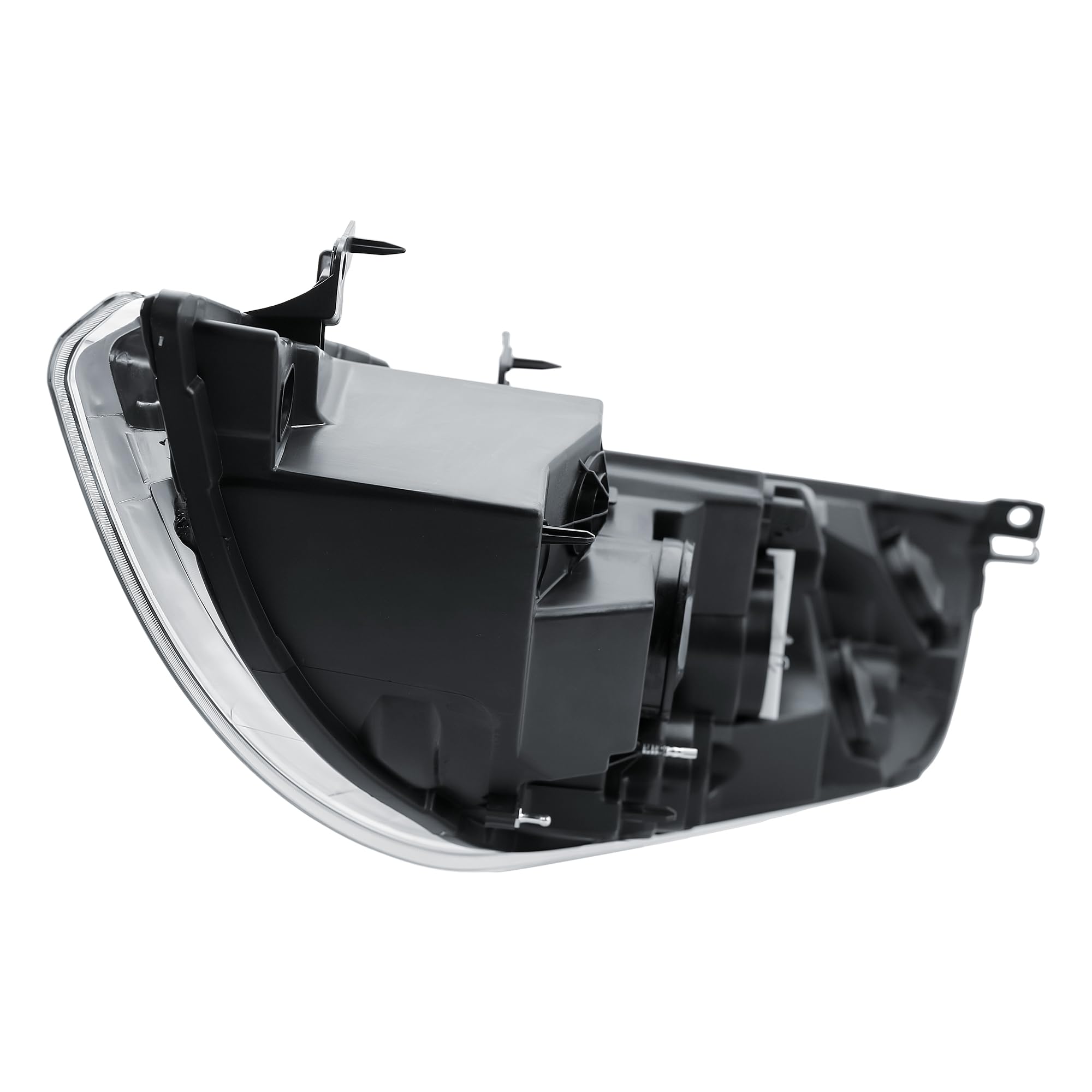 LONGLING Faro anteriore Faretto Anteriore Destro con Motore senza Nebbia per Renault Master III Opel Movano 2010-2019