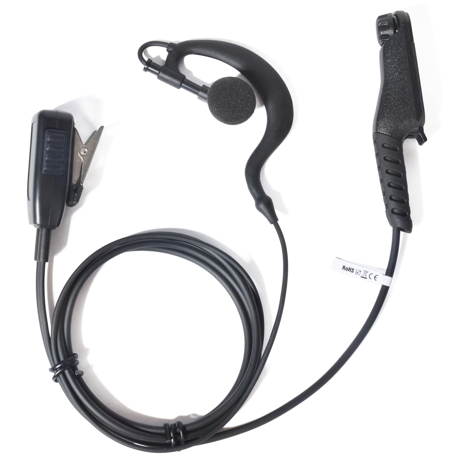 Pinganillo para Motorola Ion R7 con micro PTT que elimina dolor de oreja 8