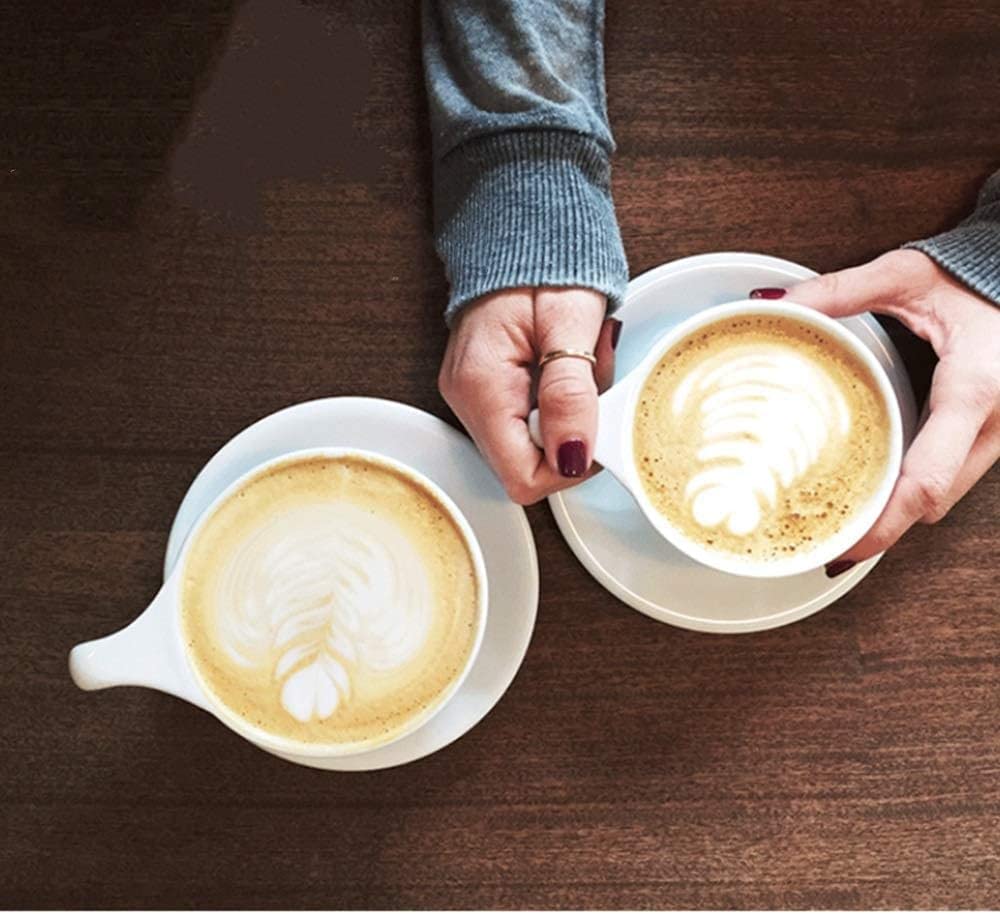 Dzbanek do spieniania mleka, Dzbanek do spieniania mleka, dzbanek na mleko, kawa z mlekiem, cappuccino, latte art, dzbanki parowe, kubek