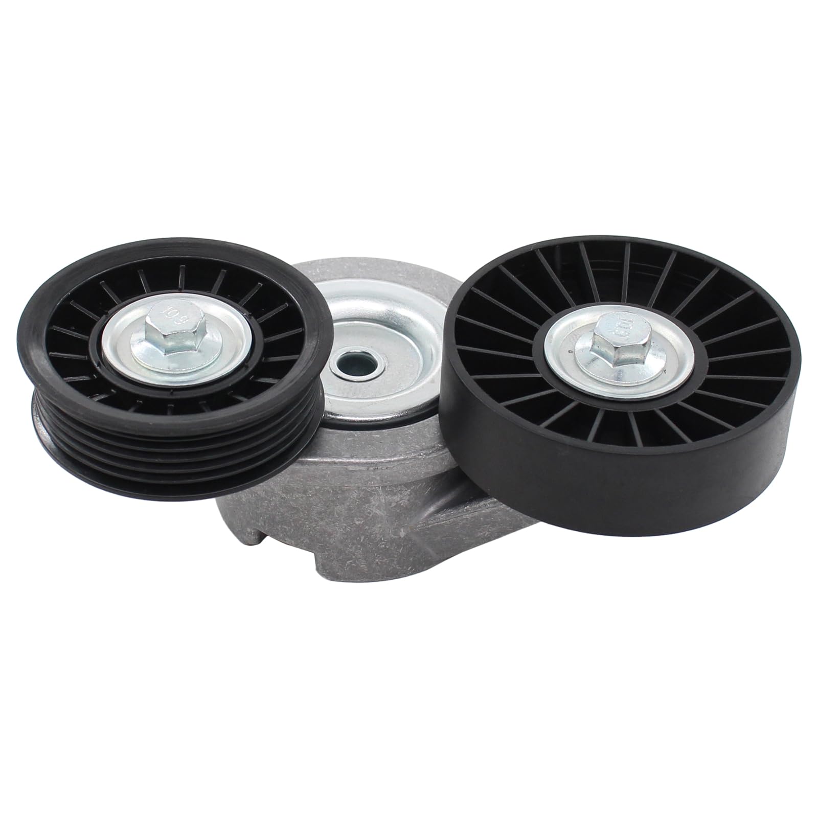 MOTOKU Tensor de correa y correa serpentina para Jeep Commander 2008-2010, Grand Cherokee 2008-2010, Dodge Dakota 2008-2011, Durango 2008-2009, Ram 1500 2008-2012, Chrysler Aspen 2008-2009 3.7 4.7