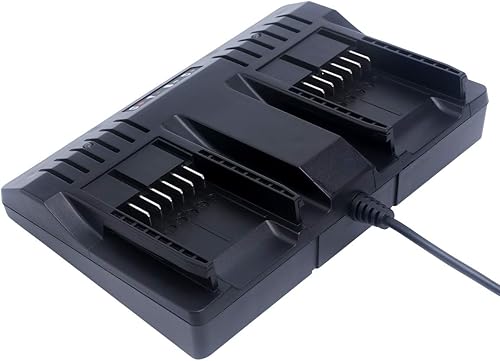 Miniatura 7 de Biswaye WA3875 20V Li-ion Cargador de doble puerto compatible con Worx 18V20V PowerShare batería WA3578 WA3575 WA3525 WA3520 WA3512 WA3512.1 WA3742