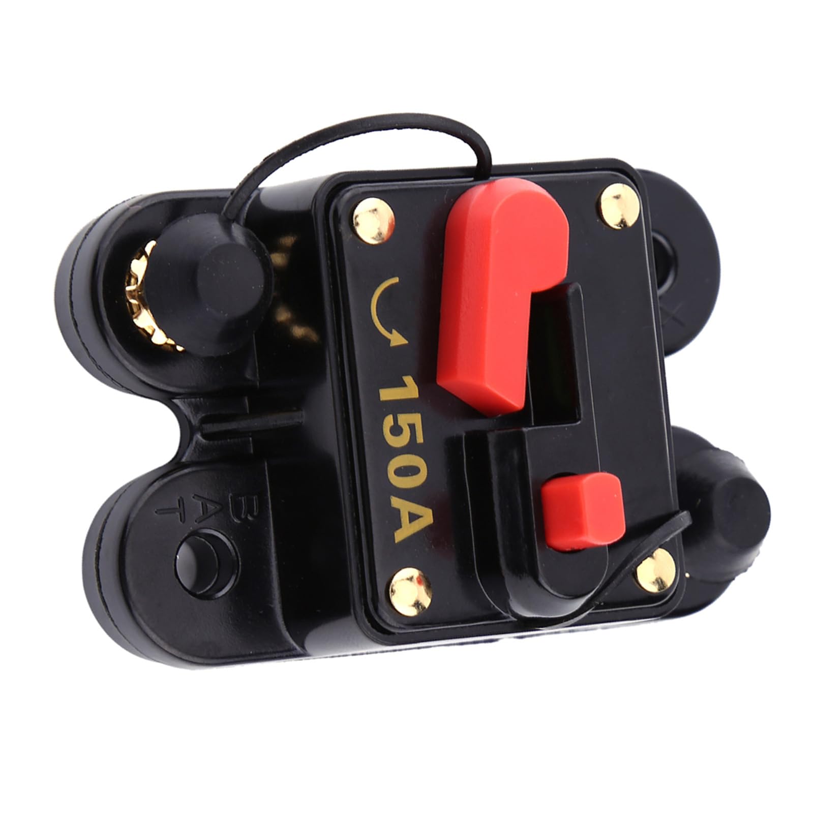 Interruttore Automatico Con Fusibile DC 12V/24V - Da 80A A 300A, Per Auto, Barche, Sistemi Audio