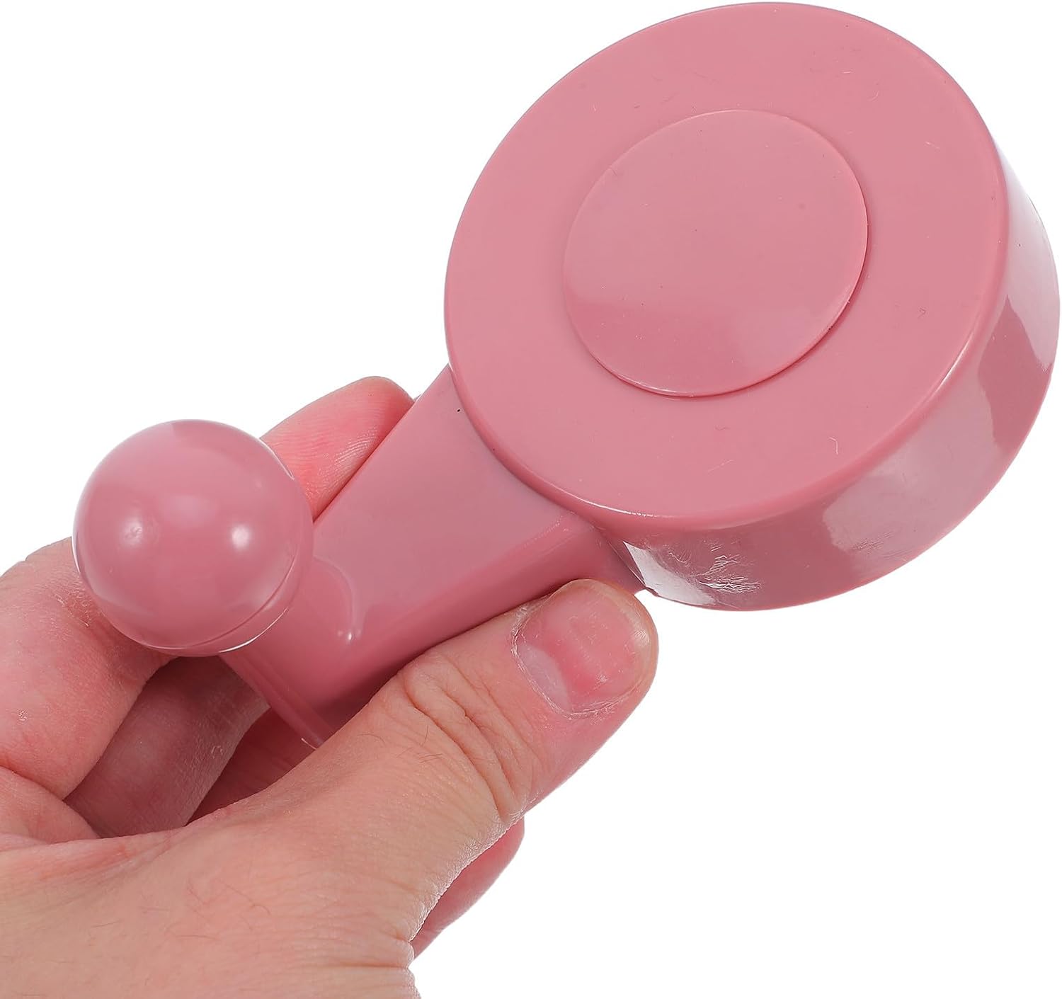 Hemoton Xmas Knitting Machine Crank Handle for 40 Needle Loom, Pink Plastic