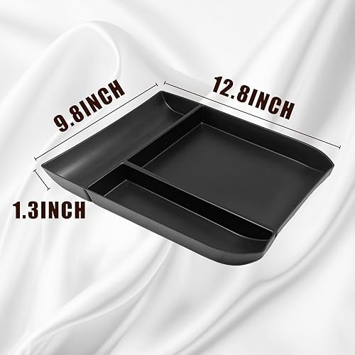 Miniatura 6 de Bandeja organizadora de consola central inferior para Palisade 2023 2024, accesorios interiores, material ABS compatible con Hyundai Palisade 2021