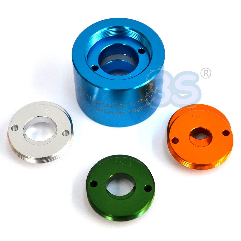 3S SuperSamaStore CT-7000 Strumento Magnete Sblocca Solenoide Multimisura, Utensile Sbloccaggio Valvole Solenoidi Condizionatori e Impianti Climatizzazione, Riduzioni 10, 12.5, 15, 18 Mm