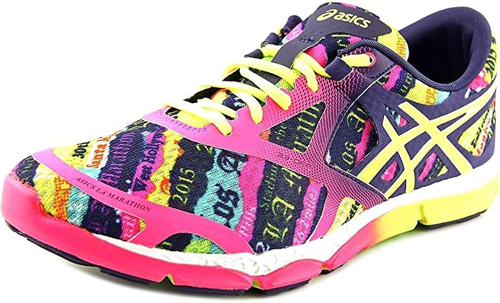 ASICS Women's 33DFA Los Angeles/Yellow Running Shoe 8M