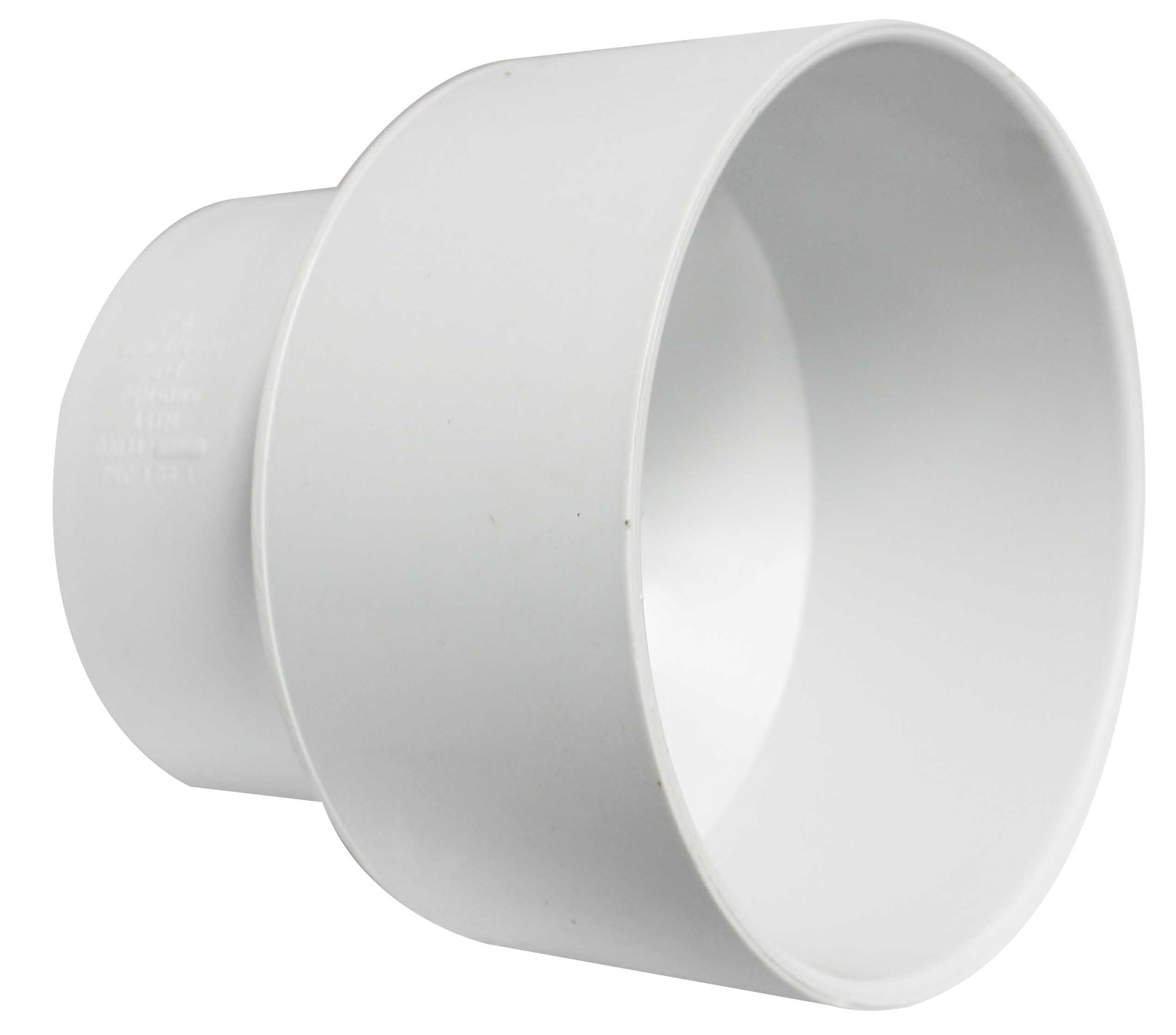 Amazon.com: Canplas 414227BC PVC Sew 6X4 Sewxdwv Reducer Coupling
