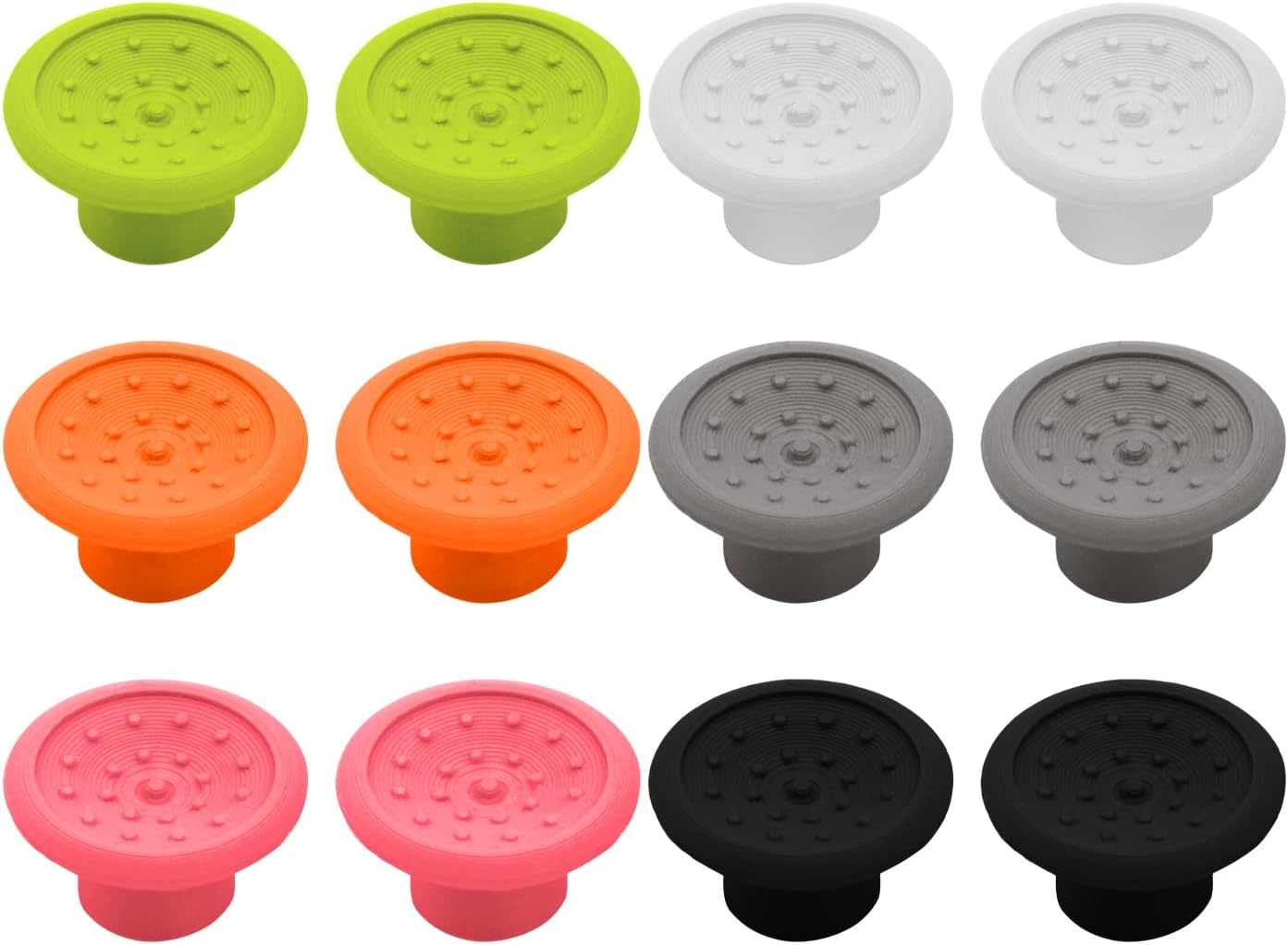 Thumbstick Caps Compatible with Legion Go S, Anti-Slip Joystick Covers Replacement, for Handheld Console Gaming (Black-Concave) image 5