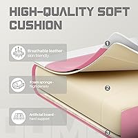 Vista 35 de DUMOS Silla de juegos con reposabrazos de conexión, sillas de videojuegos con cojín de resorte de bolsillo, silla ergonómica para computadora