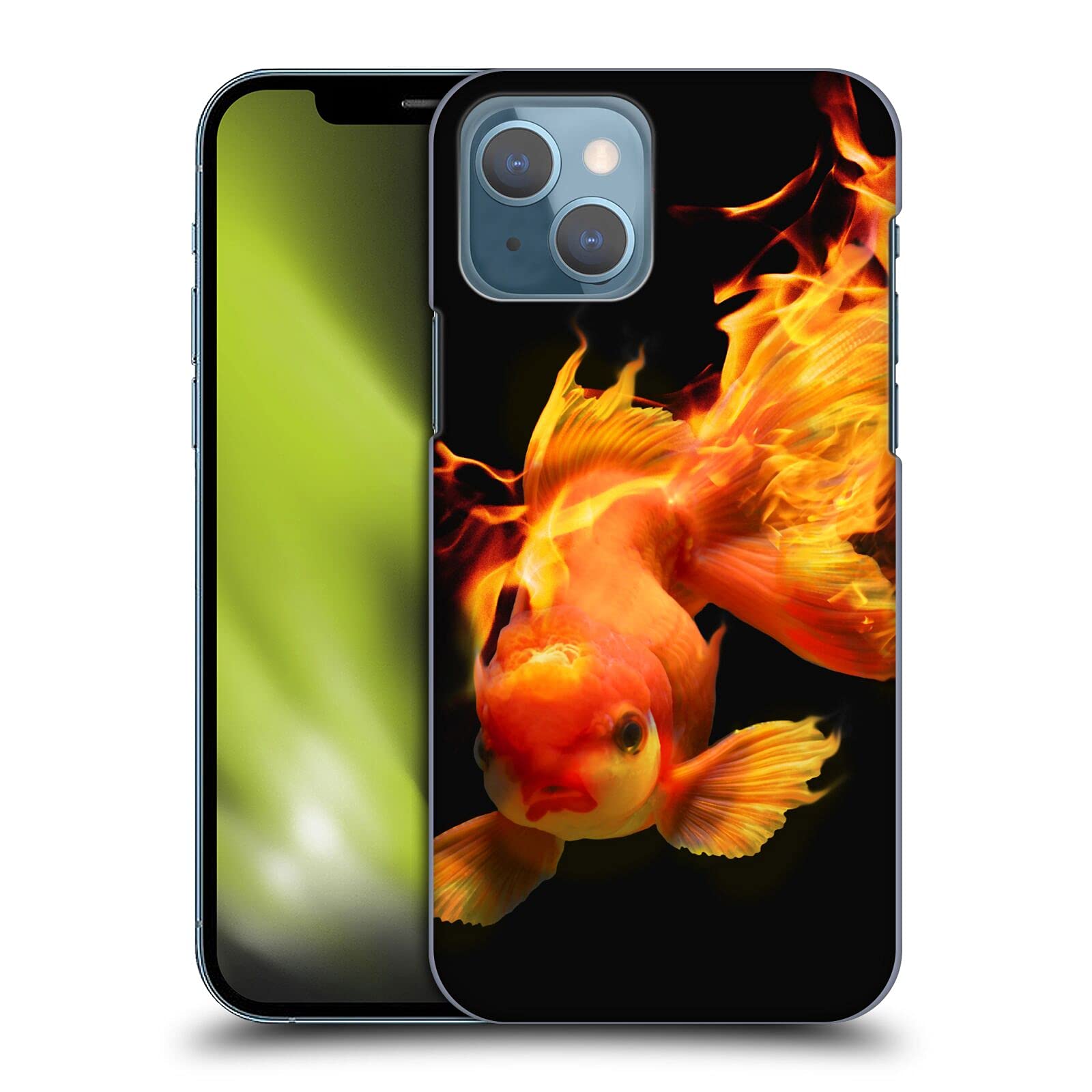 Head Case Designs Officially Licensed Dave Loblaw Firefish Underwater Hard Back Case Compatible With Apple iPhone 13