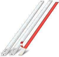 Vista 12 de phonar Lámparas LED de iluminación debajo del gabinete de 48 pulgadas para cocina y armario, luz LED para mostrador con enchufe, iluminación LED