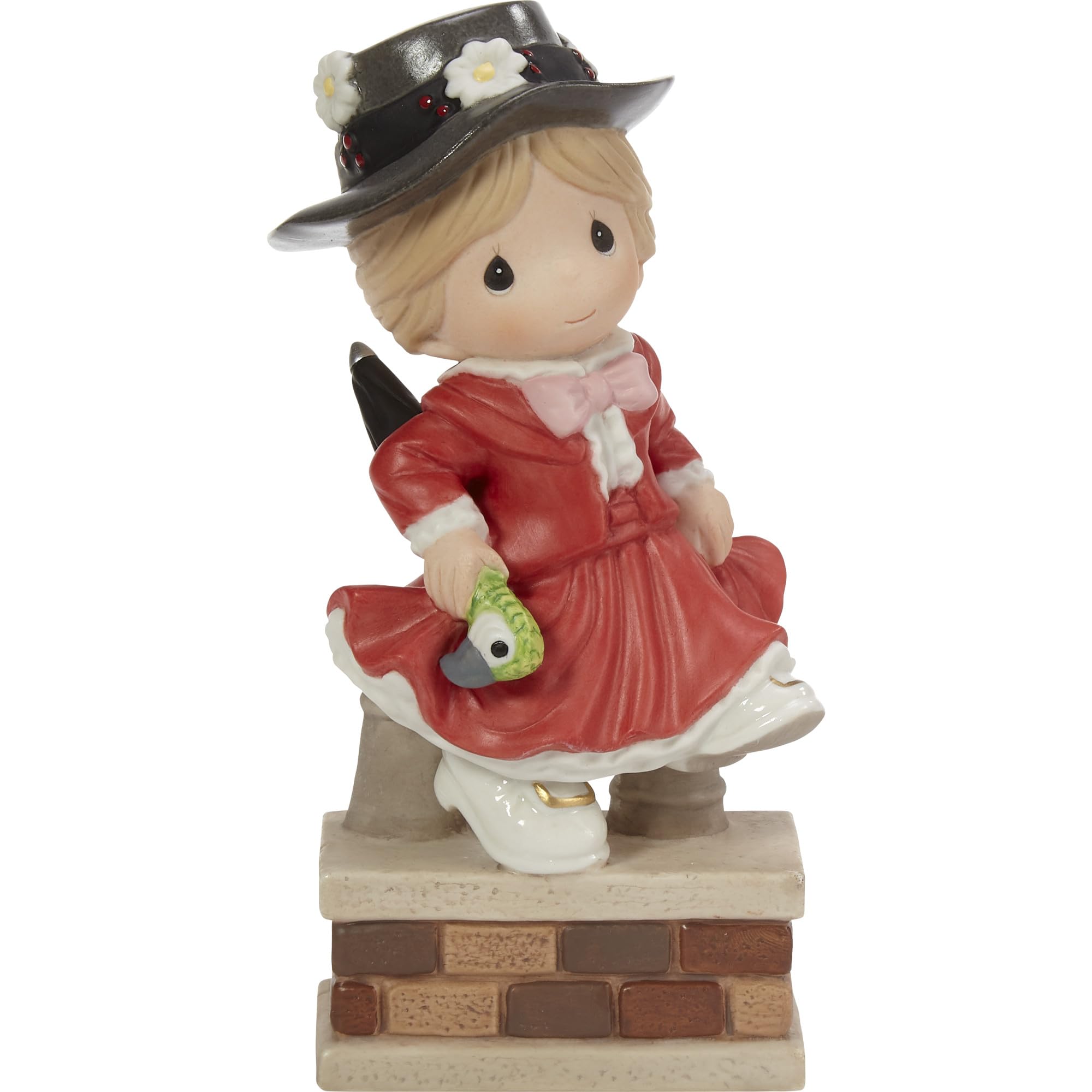 Precious Moments I’m Over The Rooftops for You Mary Poppins Figurine – Disney Showcase Hand-Painted Collectible – 211023