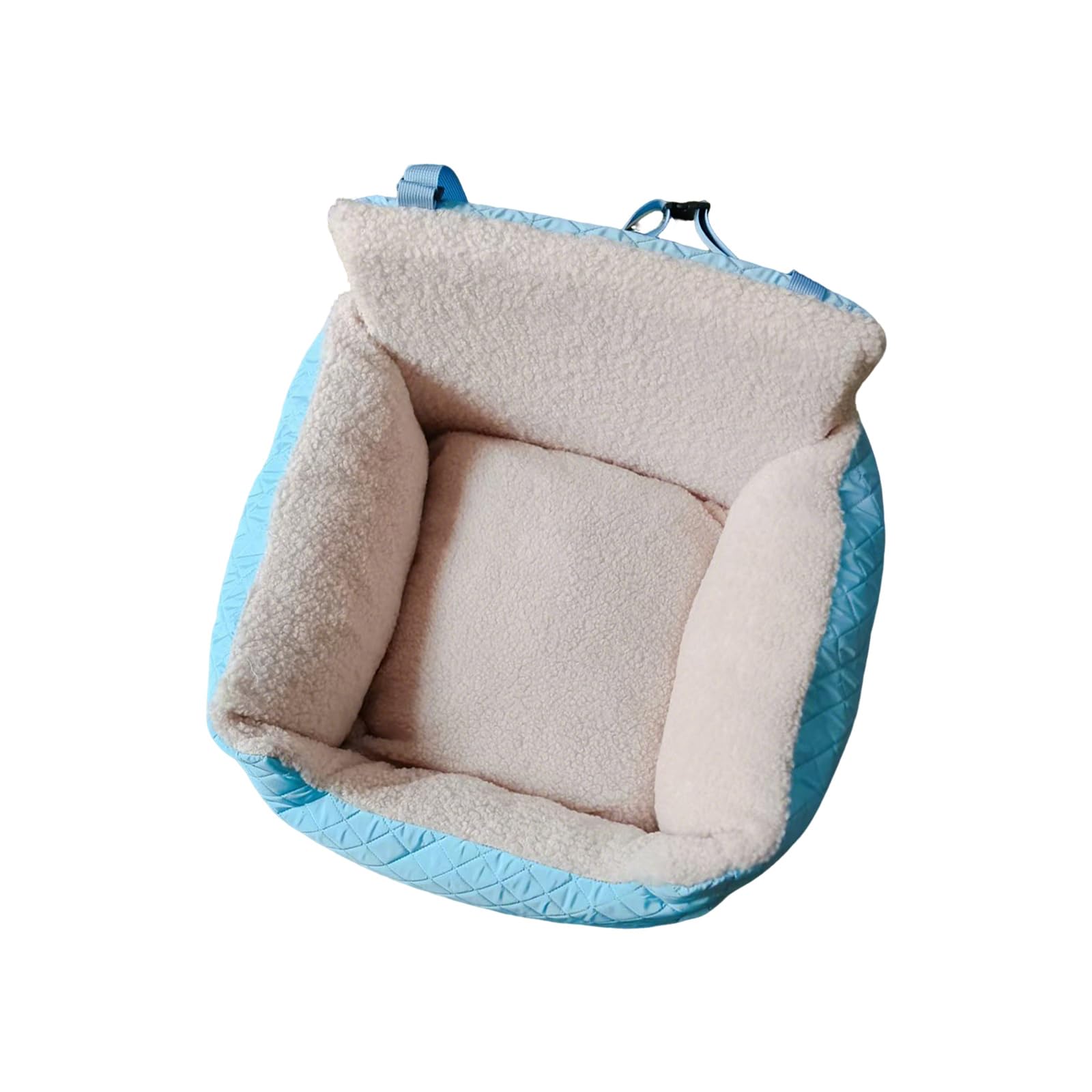 MICFENY Elevated Dog Boosters Providing Better Visibility and Security During Vehicle Rides Features Nonslip Base