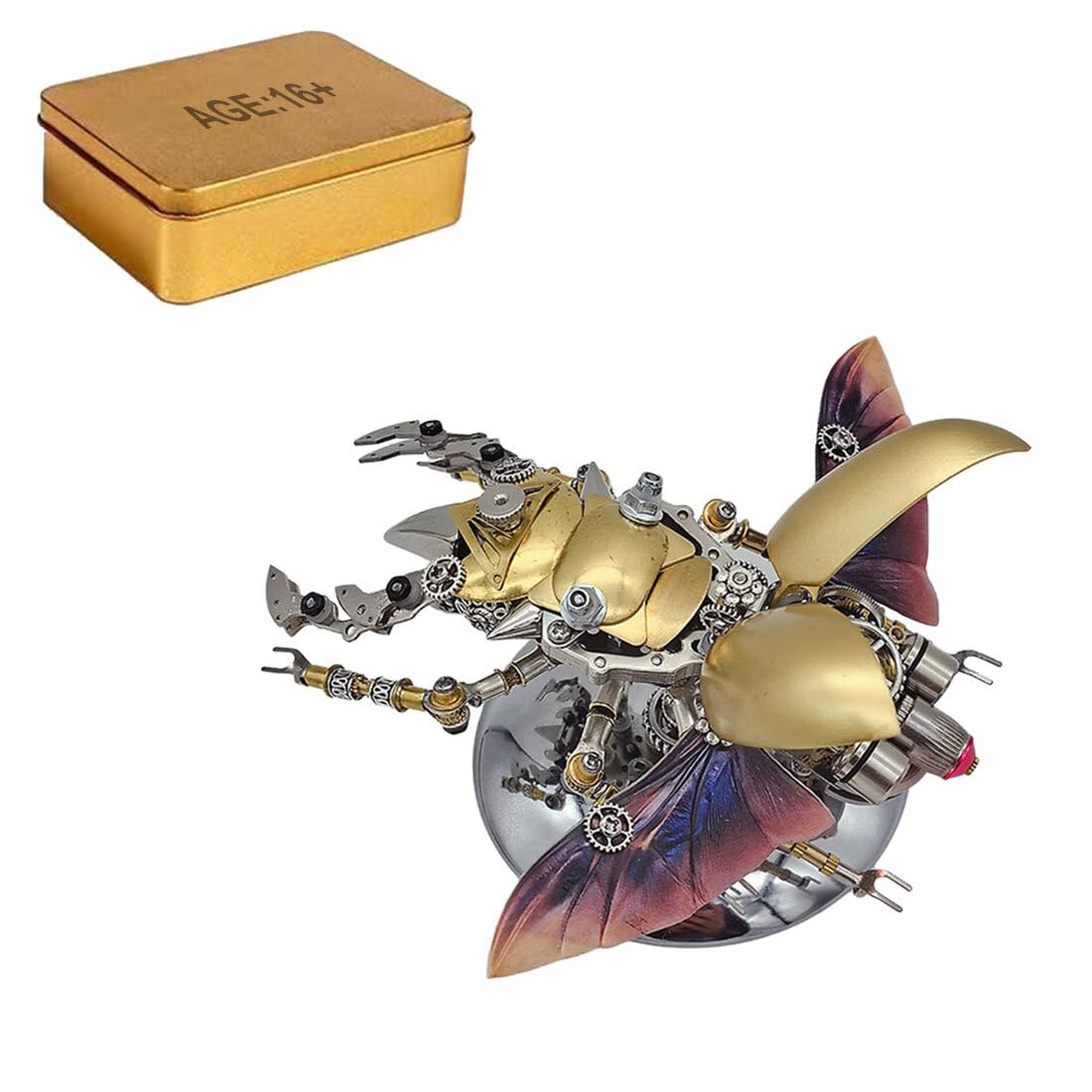 Amazon.co.jp: Helixsun 3D DIY 機械昆虫モデルキット スチームパンク