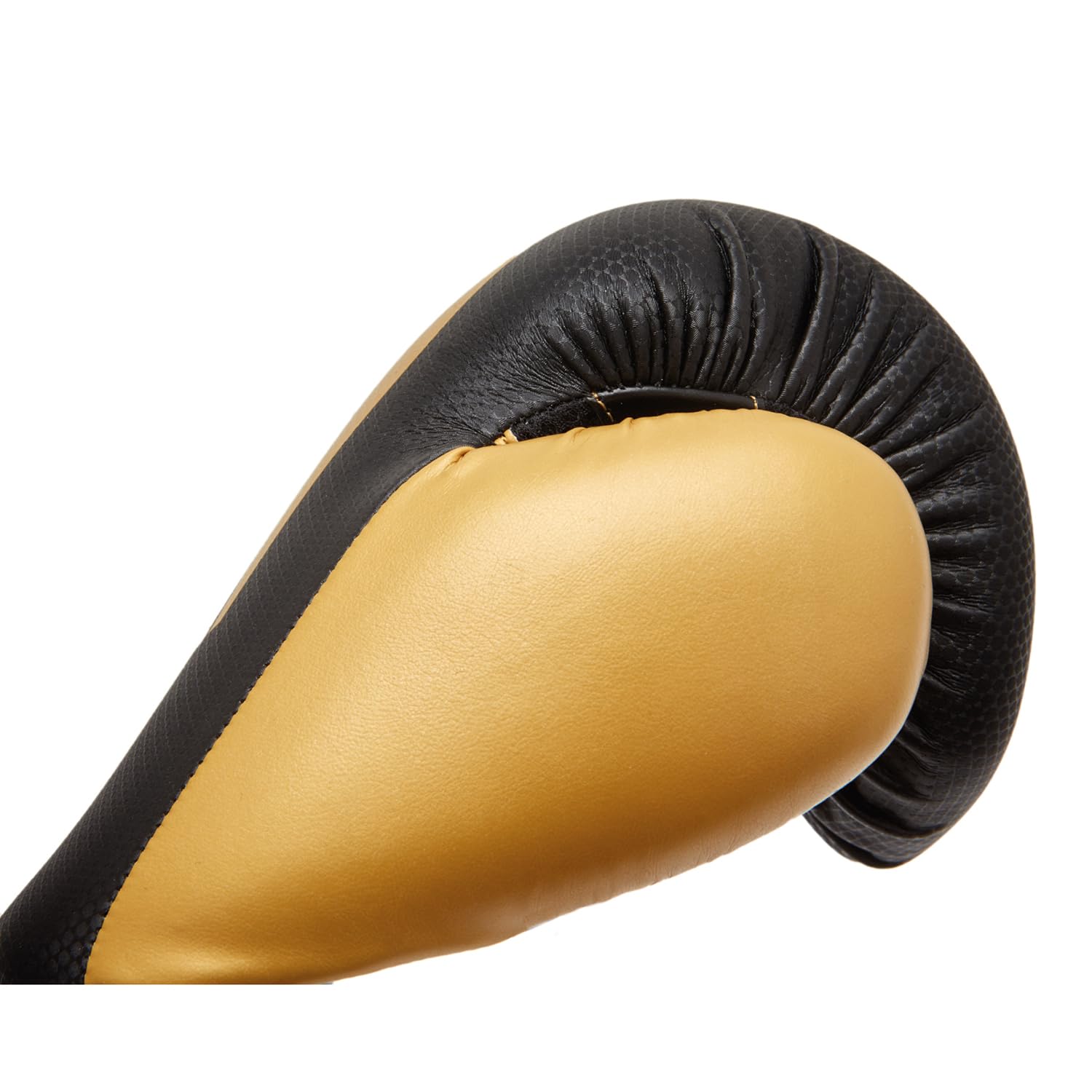 Reebok Unisex's Retail Boxing Gloves, Black/Gold, 12oz