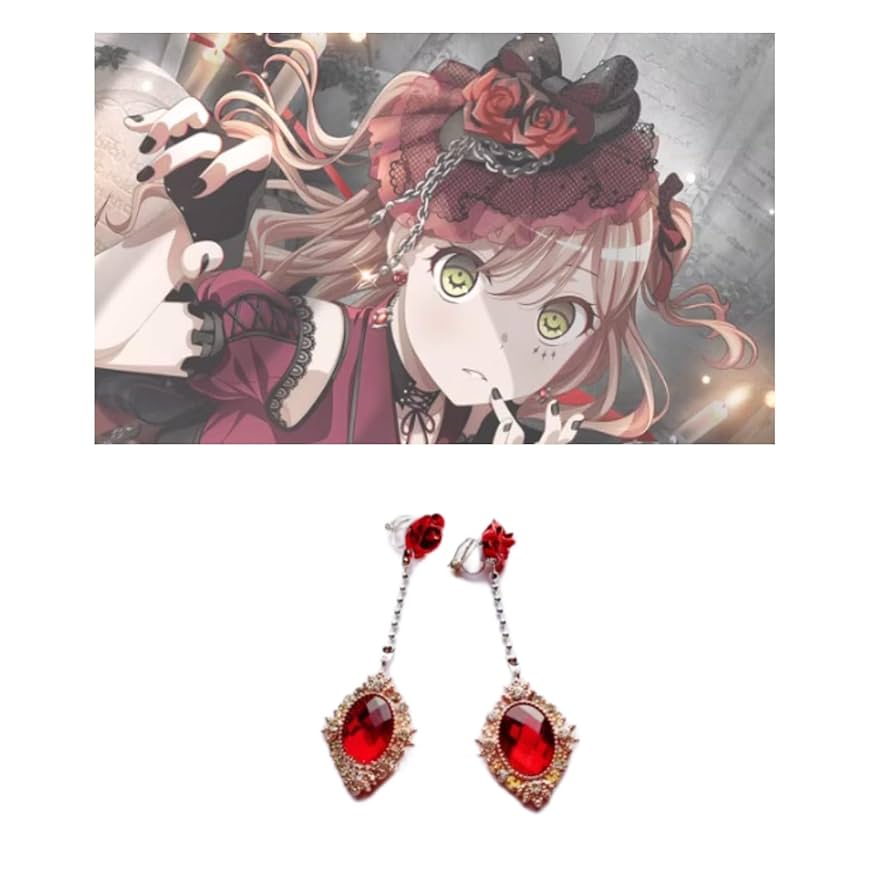 Amazon.co.jp: CHIASA 今井 リサ コスプレ 紅宝石のしずく風