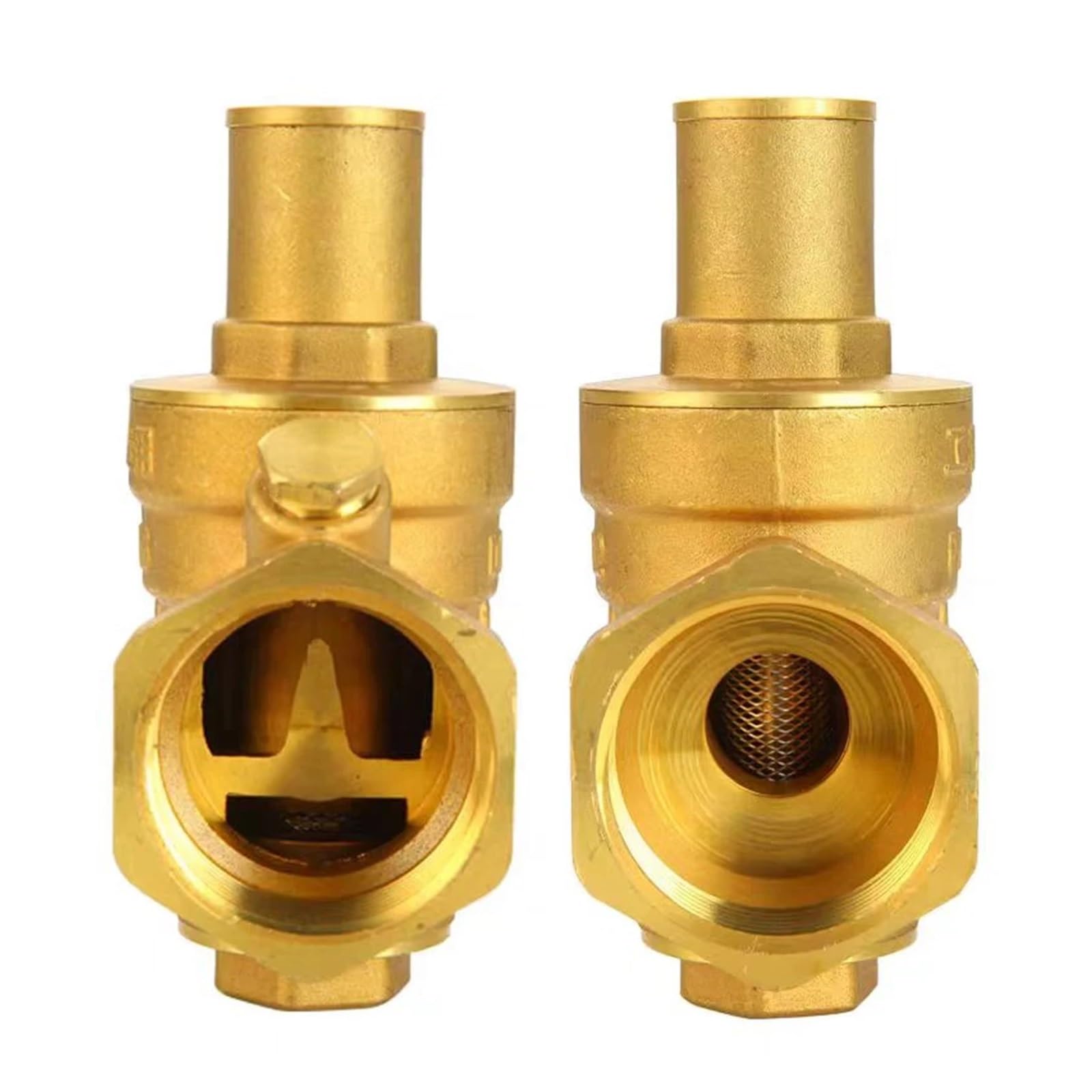 1/2“ 3/4” 1“ 2” Reduktor ciśnienia wody DN15 DN32 DN40 Mosiężny zawór redukcyjny Regulowany regulator z manometrem Płyn przemysłowy(DN15)