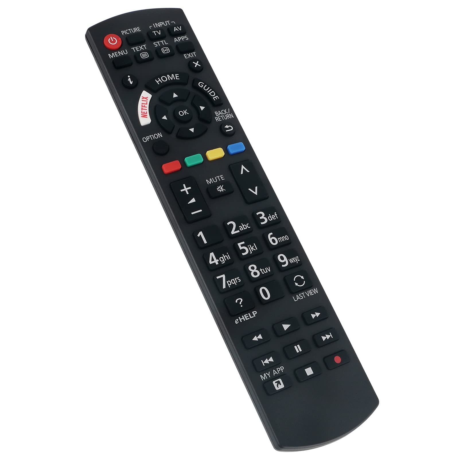 N2QAYB001211 Telecomando di ricambio per PANASONIC TH-65GX740A TH65GX740A TX-40FS503E TX-40GX800E TX-50GX800E TX-58GX700E TX-58GX800E TX-65GX800E TX40FS503E TX40GX700E TX40GX710E TX50GXW704 TX58GX710E