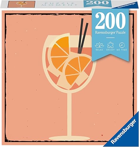 Miniatura 2 de Ravensburger Rompecabezas Moment: Drinks de 200 piezas para adultos - 17369 - Cada pieza es única, la tecnología Softclick significa que las piezas