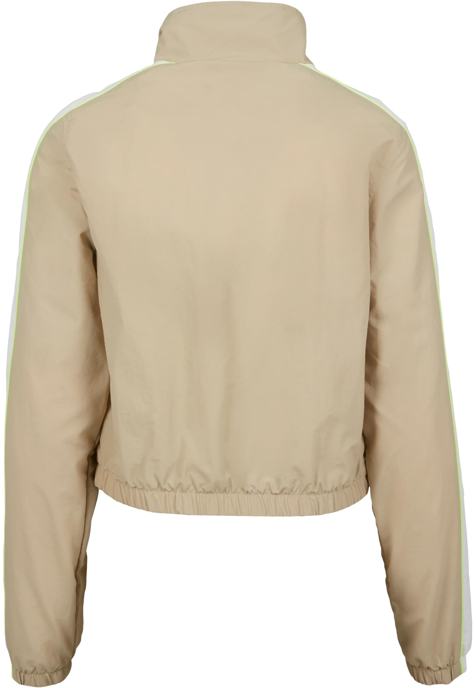 Urban Classics Damen Ladies Short Piped Track Jacket