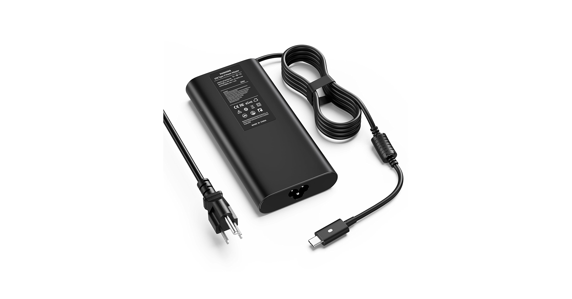 90W USB C Laptop Charger Compatible with Dell XPS 13 9365/9360/ 9370/7390/ 9300/9310/ 9320; Latitude 5400/5410/ 7300/7310/ 7400/7410; Inspiron 13/14/15 Type-C PD Fast Power Adapter