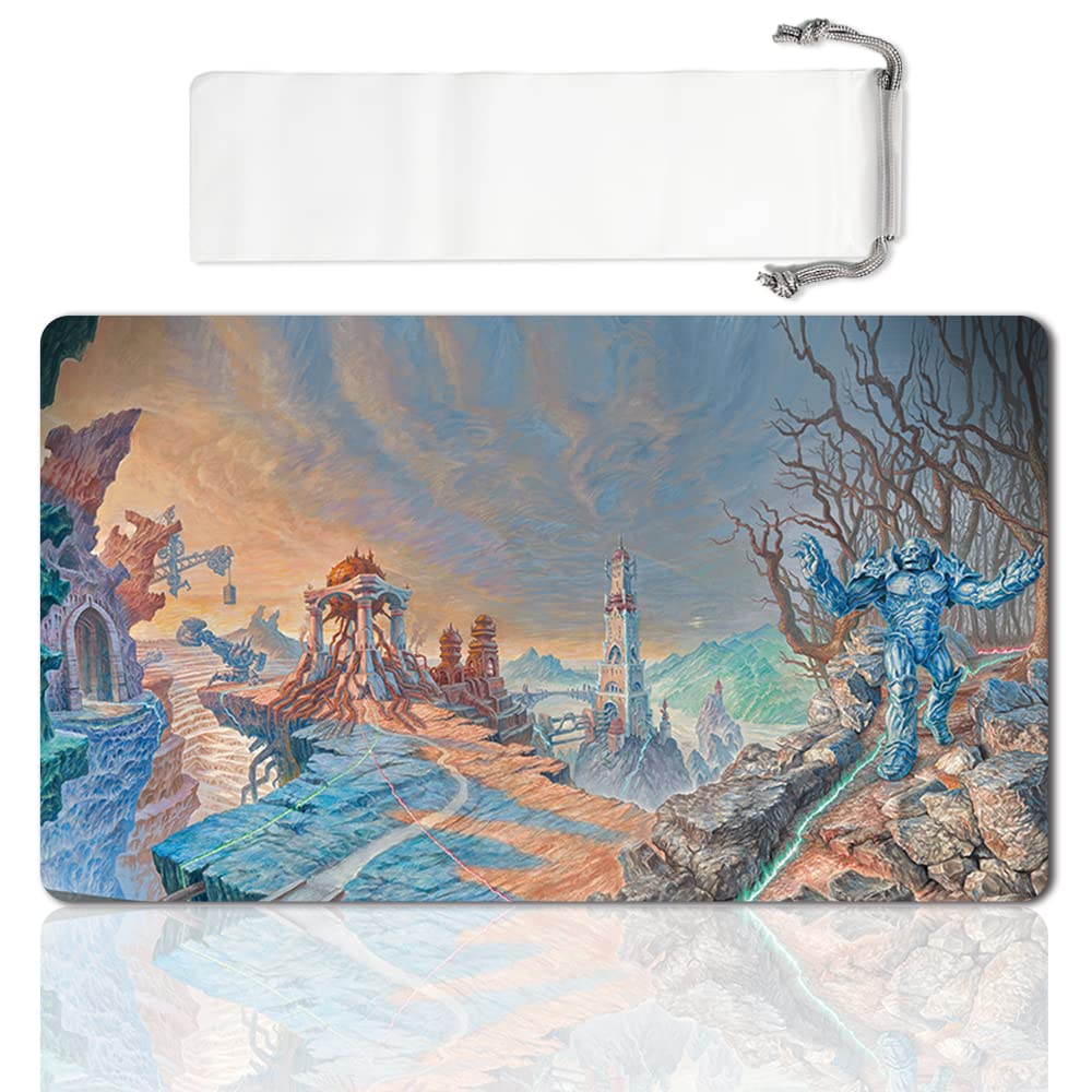 Amazon.com: LIUYANZE Board Game MTG Playmat Games Size 60X35 cm CCG  Compatible for MTG CCG RPG Trading Card Game (Karn URZA Panorama) : Toys &  Games