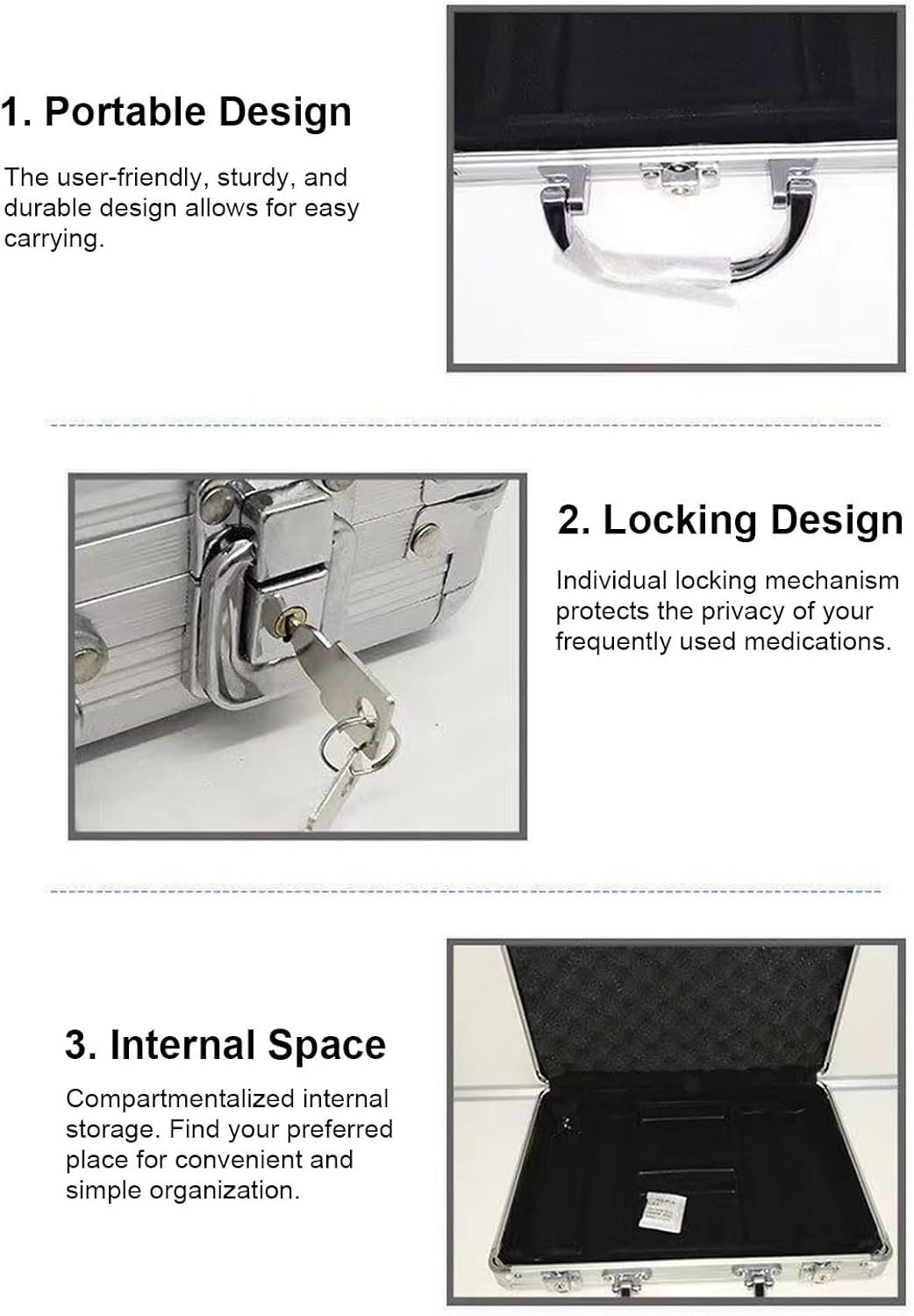 Poker Chip Case - 300 Pieces Storage, Aluminum Alloy Matte Black, Display Box for Lovers Family Friends Enthusiasts Beginners, Compact Travel Carry Organizer for Home Game Night