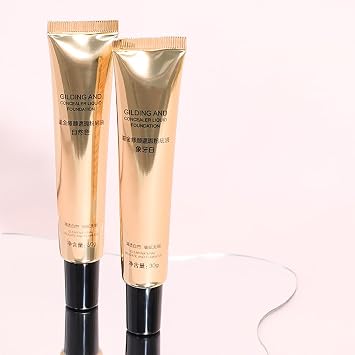 Liquid Foundation Makeup for Face, Full Coverage Long Lasting Foundation for All Skin Types, Lightweight Breathable Face Foundation to Even Skin Tone (A)