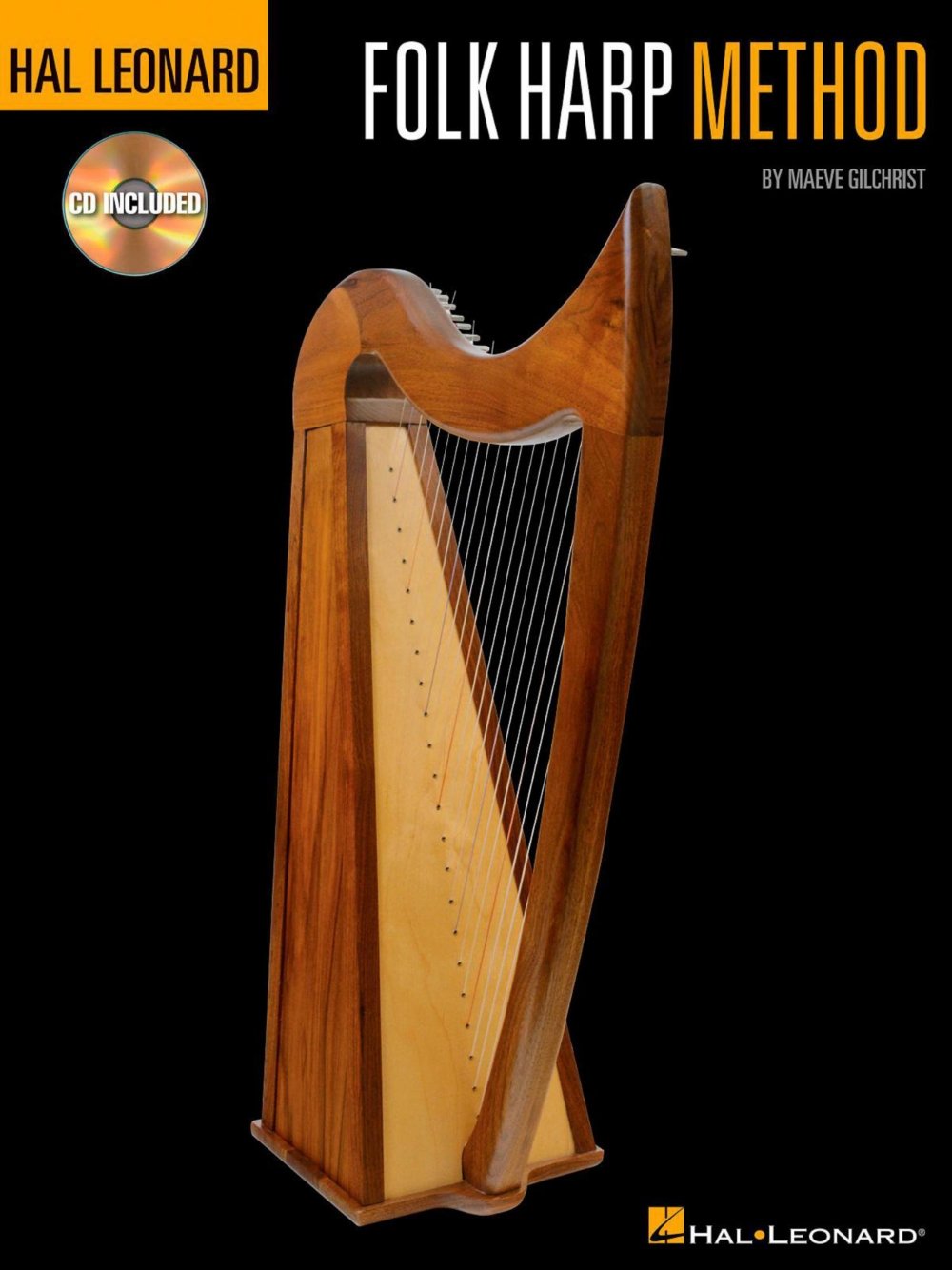 Hal Leonard Folk Harp Method Book/CD