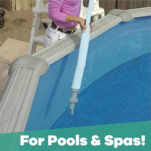 Miniatura 9 de GAME 4855 Aspirador manual de piscina y spa, para escombros menores, acción simple de la bomba