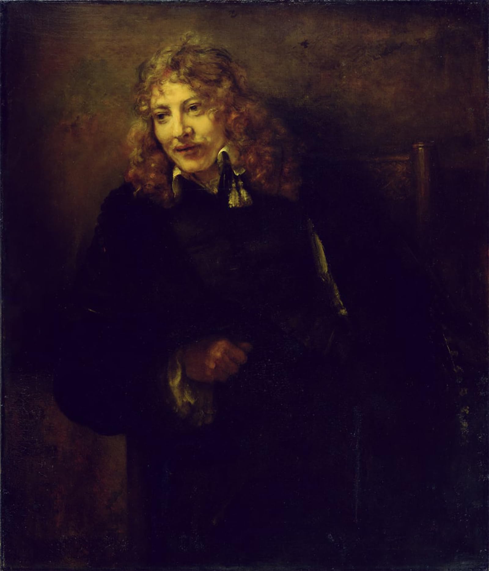 ARTXLXXBN Famous Painting Art Wall Decor Abstract Art Picture Portrait of nicolaes Bruyningh by Rembrandt van Rijn Animal Pictures for Home Decor 60x90cm