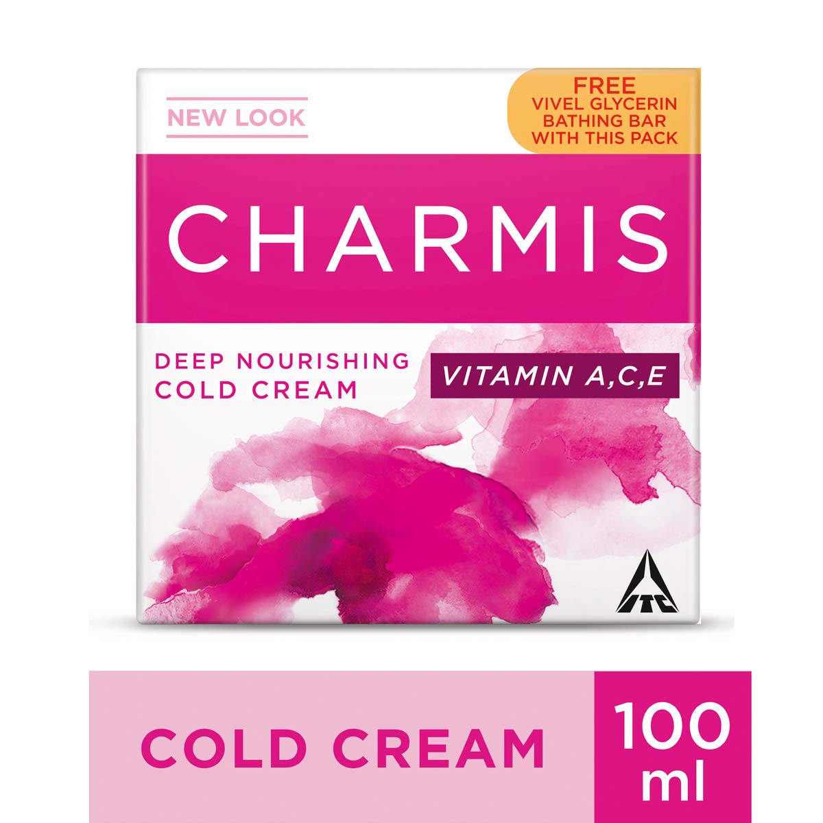 Charmis Deep Nourishing Cold Cream 100ml with Vivel Glycerin Soap 100g
