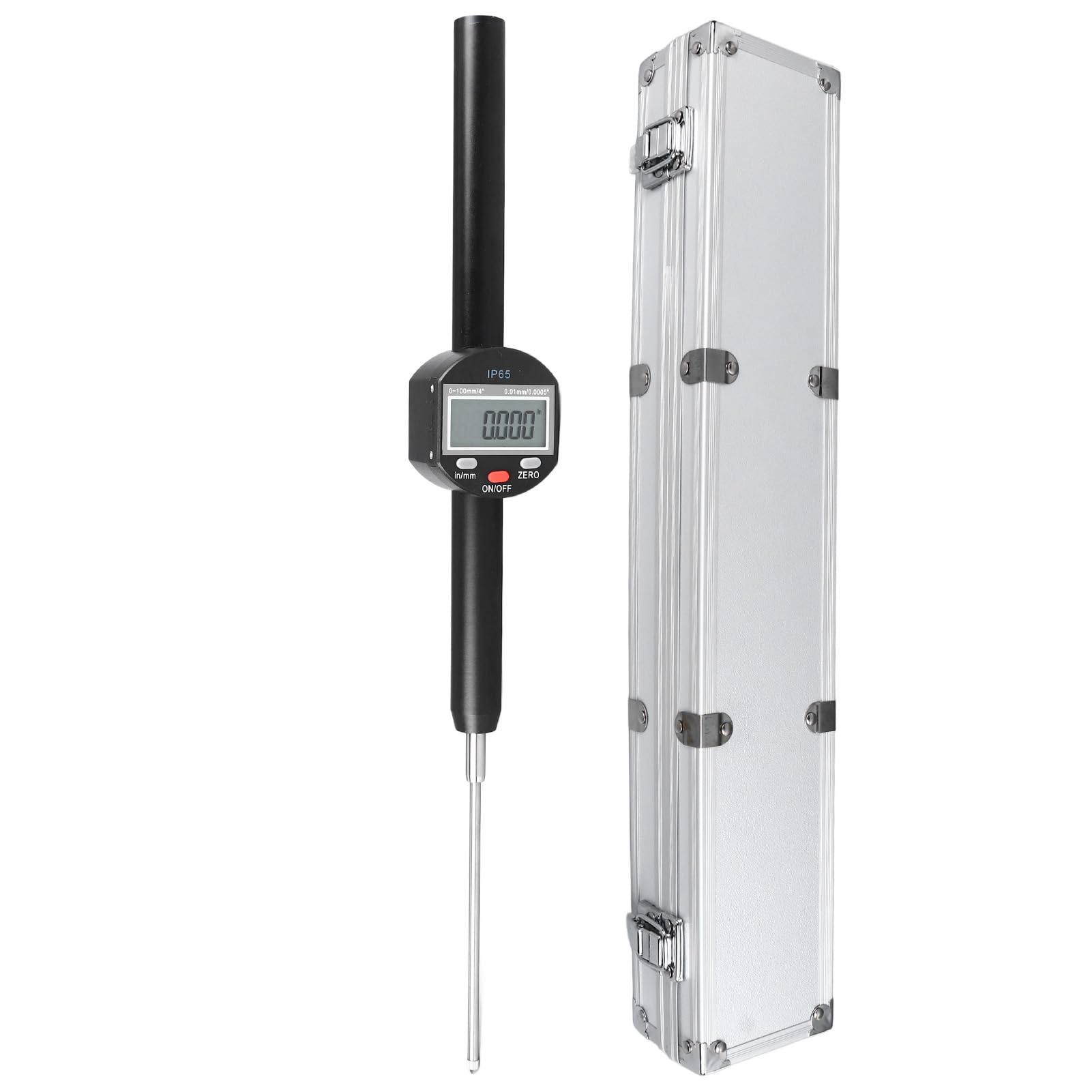 Meetklok Hoogtemeter Houder Bar, 6mm 8mm Gat 120mm Lengte Draaibare Zwaluwstaart Klem Veelzijdig Licht voor Industrieel