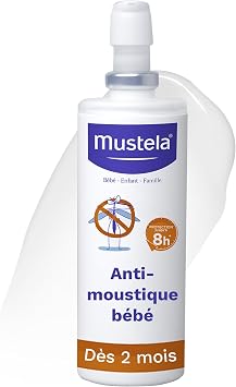 Mustela Lotion Anti-Moustiques Bébé Visage et Corps - 100 ml