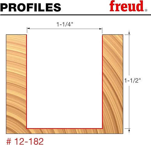 Miniatura 57 de Broca recta de doble acanaladura Freud, 15/64 x 3/4 de pulgada, con vástago de 1/2 pulgada, 12-096