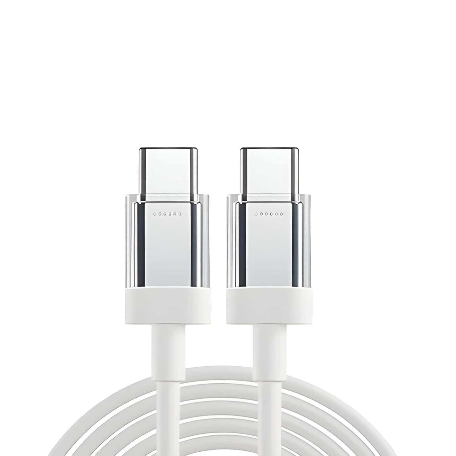 mifaso 45W High Speed 3.3Ft Type C to C Cable for Nothing/CMF Nothing Phone 2/2A/1/ Google/Galaxy S24 Ultra/Buds Fast USB C Charging & Data Transfer, White