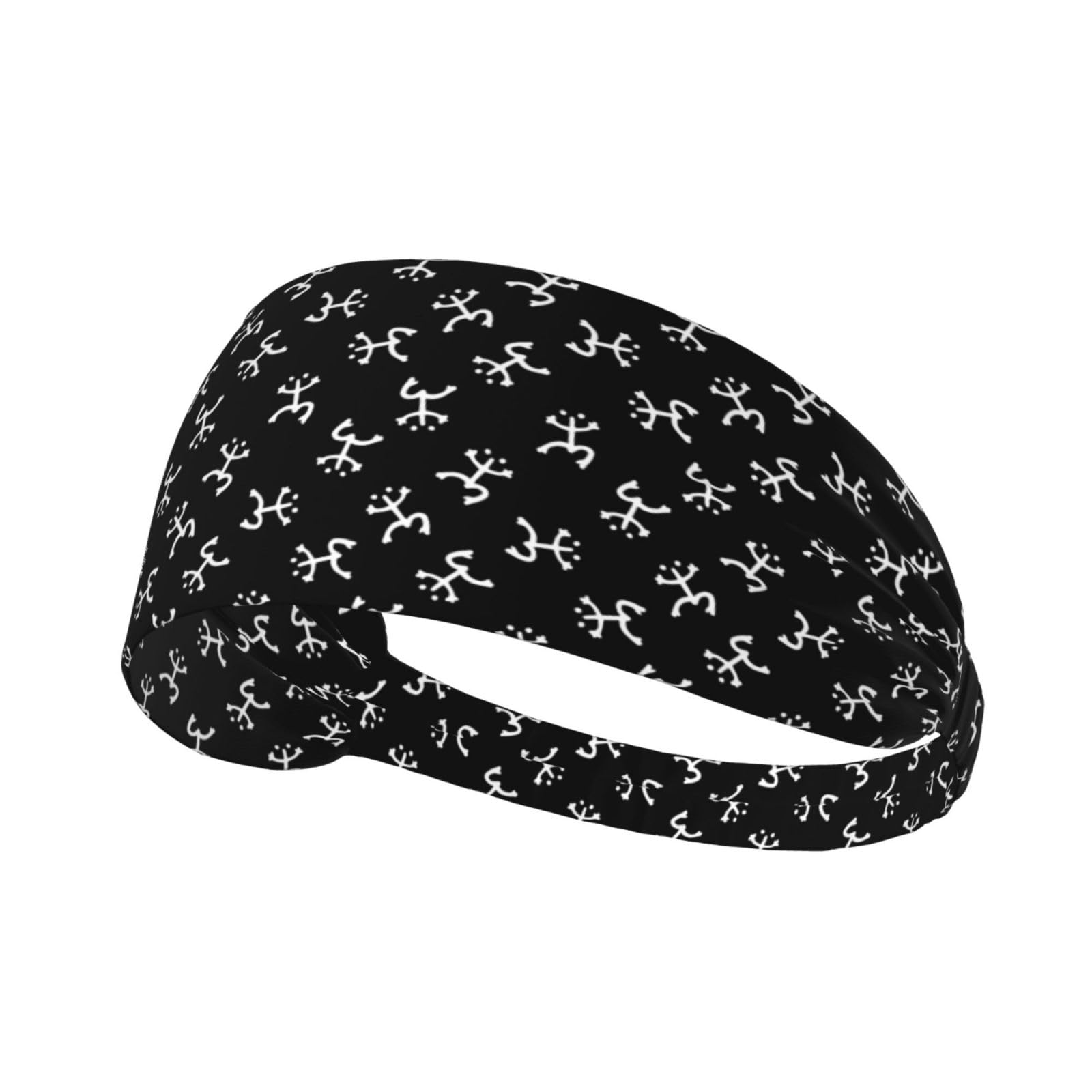 Workout Headbands for Women Men Puerto Rico Sport Sweatbands Elastic Headband Moisture for Wicking Exercise Fitness Running Tennis Yoga