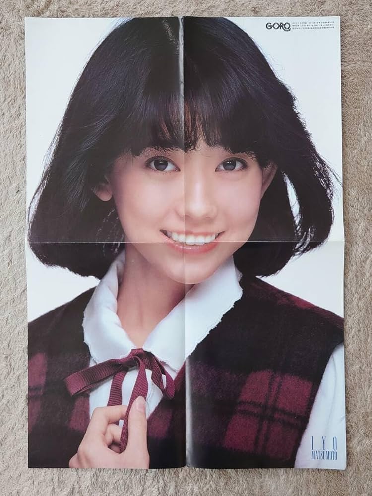 GORO 松本伊代　ポスター　薬師丸ひろ子　中森明菜　三田寛子　松田聖子 GORO 松本伊代 ポスター 薬師丸ひろ子 中森明菜 三田寛子 松田