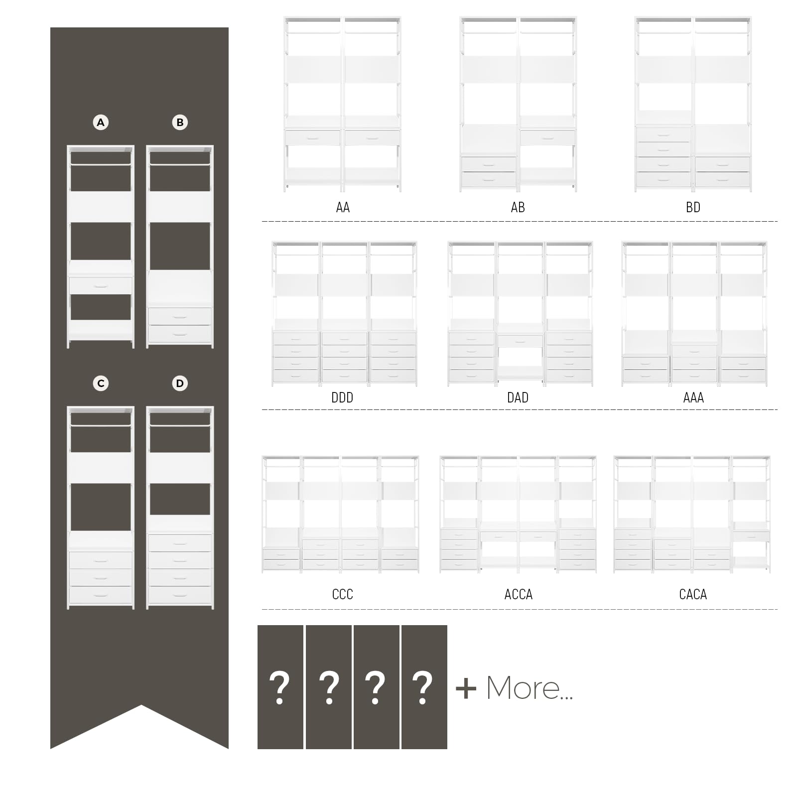 VOWNER Appendiabiti da Terra, Mobile Ingresso con Panca, 4 in 1, Attaccapanni con Barra e Cassetti, Stand Appendiabiti in Acciaio Inox, Mobile Ingresso Multifunzionale con Scarpiera, 60x180x40cm