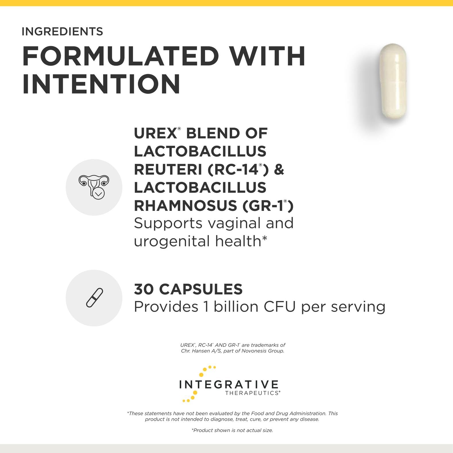 Integrative Therapeutics Pro-Flora Women's Probiotic, 30 Capsules — Amazon image 4